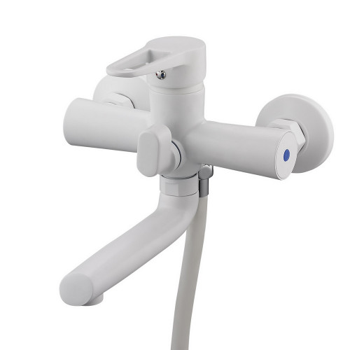 СМЕСИТЕЛЬ ДЛЯ ВАННЫ С ЛИТЫМ ПОВОРОТНЫМ ИЗЛИВОМ 150ММ NUD3-A045YW
